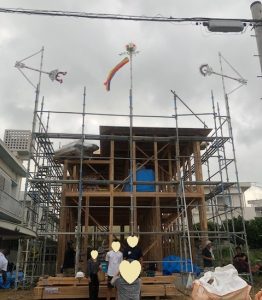 登野城　上棟　新築